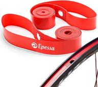 🚲 epessa bike rim tape: universal size rim strip for 12-27.5" bicycles - a pair included logo