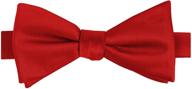 🎀 kissties kids' bow tie - satin bowtie for boys with bonus gift box logo