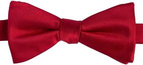 img 2 attached to 🎀 KissTies Kids' Bow Tie - Satin Bowtie for Boys with Bonus Gift Box