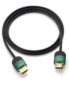 img 1 attached to 🔌 Zeskit Lite 48Gbps тонкий сертифицированный HDMI-кабель 5 футов | 4K120 8K60 144 Гц eARC HDR | Совместим с Dolby Vision | Apple TV 4K, Roku, Sony, LG, Samsung, Xbox Series X, RTX 3080, PS4, PS5