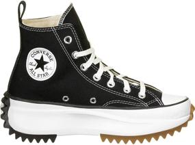 img 1 attached to 👟 Medium Black and White Converse Sneakers