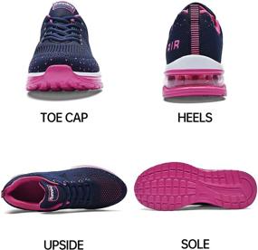 img 3 attached to JARLIF Lightweight Athletic Breathable Sneakers Women's Shoes in Athletic