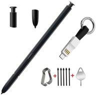 🖊️ samsung galaxy note 20 stylus pen replacement kit with usb adapter, tips, nibs, and eject pin (black) logo