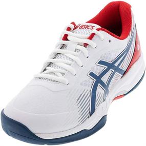 img 4 attached to ASICS Gel Game Теннисные кроссовки для мужчин - белая спортивная обувь