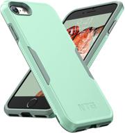 ntg [1st gen] iphone se 2020 case/iphone 8/7 - heavy-duty slim green case logo