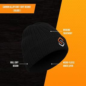 img 3 attached to 🧢 ScentLok Carbon Alloy Knit Beanie - Versatile Fit for All Sizes