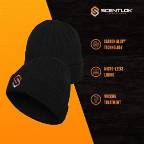 img 2 attached to 🧢 ScentLok Carbon Alloy Knit Beanie - Versatile Fit for All Sizes