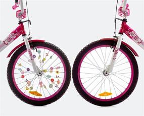 img 2 attached to 🚲 Cute and Colorful Bike Wheel Spokes - 36 Kit with Different Designs for Kids - Cool Cycling Gear Gift for Girls - Spoke Beads Attachments and More!