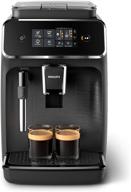 ☕ ultimate espresso experience: philips 2200 series fully automatic espresso machine with milk frother in sleek black (ep2220/14) logo