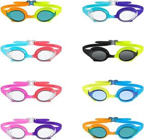 img 3 attached to OutdoorMaster Kids Swimming Goggles Shatterproof Sports & Fitness