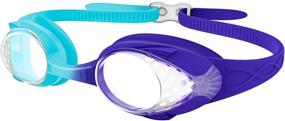 img 4 attached to OutdoorMaster Kids Swimming Goggles Shatterproof Sports & Fitness