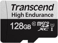 💾 128gb transcend ts128gusd350v uhs-i u1 micro sd memory card logo