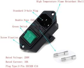 img 2 attached to Semetall Module IEC320 Socket Switch