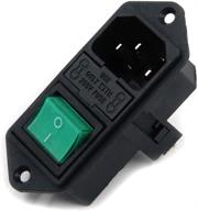 semetall module iec320 socket switch logo