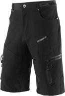 🚴 bergrisar men's mtb cycling shorts with zipper pockets - mountain bike bicycle shorts 1806bg логотип