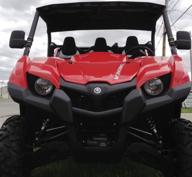 🚜 набор боковых зеркал для yamaha viking utv - повышенной прочности, большого размера, идеально подходит для катания по бездорожью логотип