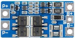 img 3 attached to 💡 Aideepen 5 шт. 2S 10A 18650 BMS платы защиты литиевых АКБ: 8,4V 7,4V 8,4V-9V PCM PCB Li-ion Lipo 2-ячеечная плата - Зарядная плата с защитой с балансной функцией