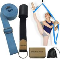 🦵 easy-install leg stretch band for improved leg stretching - home ballet, dance & gymnastics flexibility equipment - stretching strap foot stretcher bands логотип