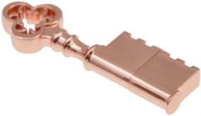 img 4 attached to 8GB USB Flash Drive Novelty Thumb Drive Cute Memory Stick Kepmem Stylish Metal Key USB 2