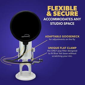 img 3 attached to Blue Yeti Pop Filter Eliminates