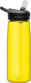 img 2 attached to 🐫 Yellow CamelBak eddy+ Water Bottle, BPA Free, 25 oz (0.75L)