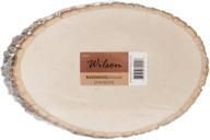 🪵 medium wilson basswood round/oval, 7-9 inch wide x 5/8 inch thick logo