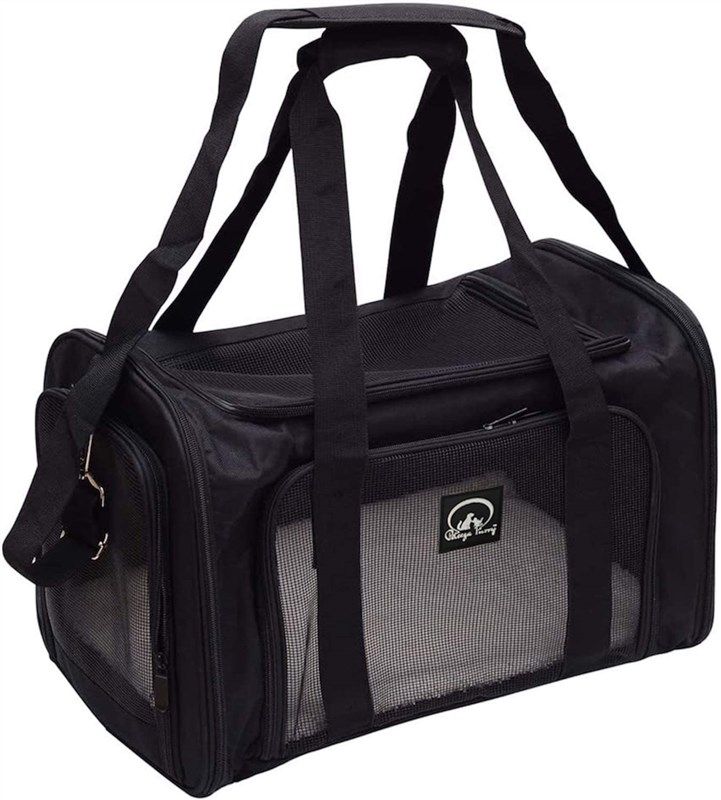 pet carrier bag airline approved 로고