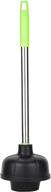 🚽 steadmax toilet plunger - high thrust suction power, durable stainless steel handle (1 pack) logo