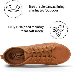 img 2 attached to 👟 Ultimate Comfort and Style: Jousen Casual Lightweight Sneakers Memory