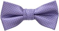 👔 stylish spring notion boy's textured woven bow tie: finely crafted elegance logo