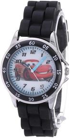 img 4 attached to Disney Kids Cars Watch: Teach Time-Telling with Official Cars Character, Children's Time Teacher Watch