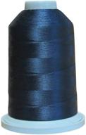 🧵 glide thread trilobal polyester - 5000 meter spool - 32965 navy logo