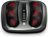 👣 tenpeek shiatsu foot massager with heat for ultimate pain relief - ideal for home and office use logo