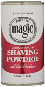 img 2 attached to 💪 Extra Strength Red Magic Shaving Powder - 5 oz (Pack of 12)