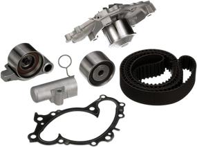 img 1 attached to Gates TCKWP257A Engine Timing Belt Kit with Water Pump: Ultimate Timing Solution
