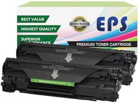 img 1 attached to High-Quality EPS Compatible Toner Cartridges Replacement for Canon 137 - (2 Pack) - Black | Compatible with Canon imageCLASS MF216N, MF227DW, MF229DW