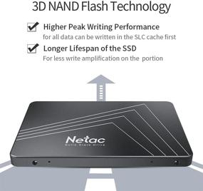img 2 attached to 💾 Накопитель SSD Netac SATA III 2,5" 250 ГБ: Высокоскоростное твердотельное устройство с 3D NAND, скорость чтения 530 МБ/с