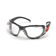 elvex go specs glasses black frame clear anti fog occupational health & safety products logo