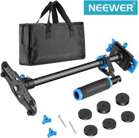 img 3 attached to 📷 Neewer Carbon Fiber Handheld Stabilizer - 24"/60cm for Canon Nikon Sony DSLR Cameras - 6.6lb/3kg Capacity