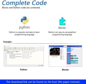 img 1 attached to 🤖 FREENOVE Ultimate Starter Kit для BBC Micro:bit (совместим с V1 и V2) - улучшенный с 305-страничным подробным руководством, 224 элементами, 44 проектами, блоками, кодом Python и безпайочной платой на хлебном борту.