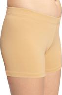 girls' clothing spandex shorts - enhanced comfort stretch logo