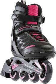 img 3 attached to 🥇 Bladerunner Advantage Pro XT Women's Adult Fitness Inline Skate - Pink and Black Inline Skates for Enhanced Performance