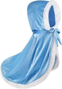 img 4 attached to 👸 Princess Toddler Costume - Holiday-Themed with Hood