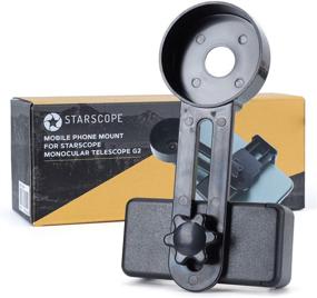 img 4 attached to 📷 STARSCOPE G2 Mount Kit - Camera Phone Adapter for Spotting Scope & Telescope. Compatible with iPhone, Android. Perfect for StarScope Gen 2 Monocular.