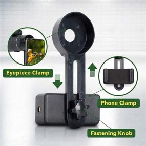 img 2 attached to 📷 STARSCOPE G2 Mount Kit - Camera Phone Adapter for Spotting Scope & Telescope. Compatible with iPhone, Android. Perfect for StarScope Gen 2 Monocular.