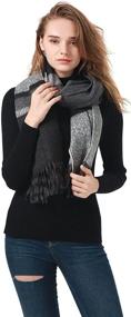 img 2 attached to Women Cashmere Winter Pashmina Scarves