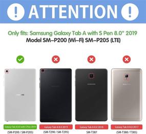 img 3 attached to Чехол ProCase для Galaxy SM P200 SM P205 Черный