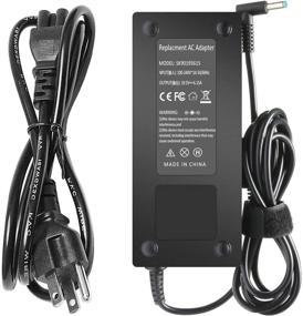 img 4 attached to High Power 120W 19.5V 6.15A AC Adapter Laptop Charger for HP Envy 15 15t 17 M6 M7 Series