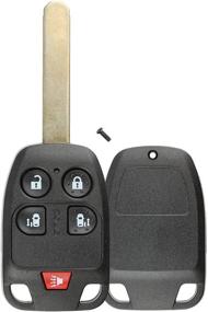 img 1 attached to Брелок KeylessOption для бесключевого входа: нерезаная пустая ключевая лезвие Fob Shell Case Cover с кнопками - Odyssey N5F-A04TAA