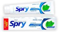 🦷 spry non-fluoride xylitol toothpaste 5oz (pack of 6) - natural oral care for stronger teeth and fresher breath logo